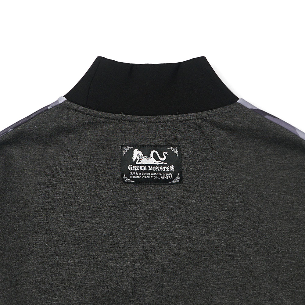 【GREED MONSTER】グリードモンスター CAMOUFLAGE モックネック長袖カットソー