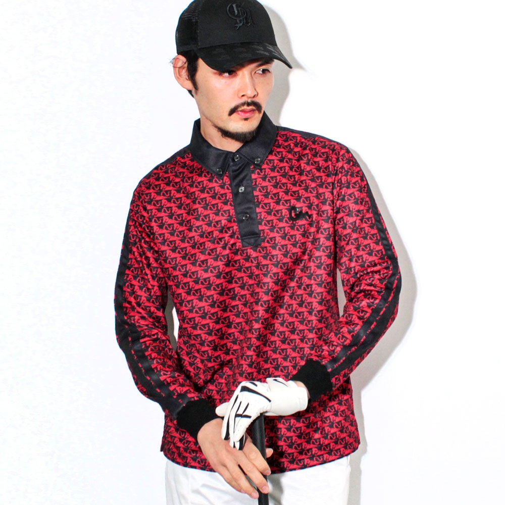 GREED MONSTER】グリードモンスター ATHERA WHOLE PATTERN 長袖