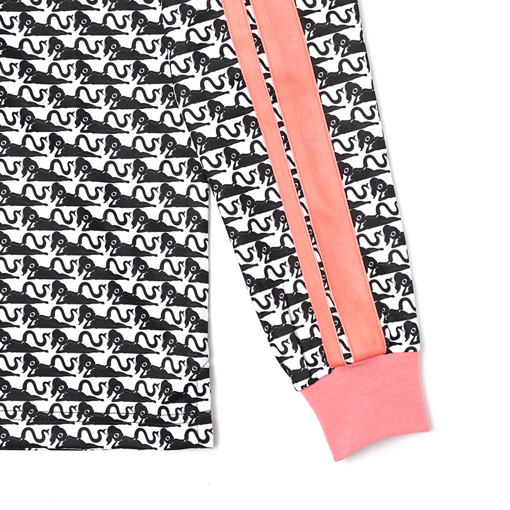 【GREED MONSTER】グリードモンスター ATHERA WHOLE PATTERN 長袖ポロシャツ