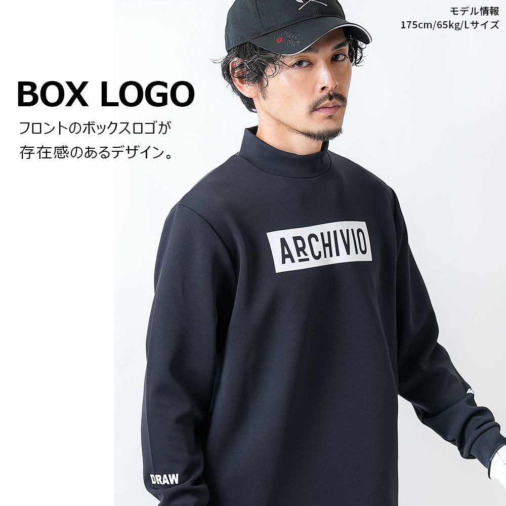 UV冷感ボックスロゴプルオーバー【archvio】