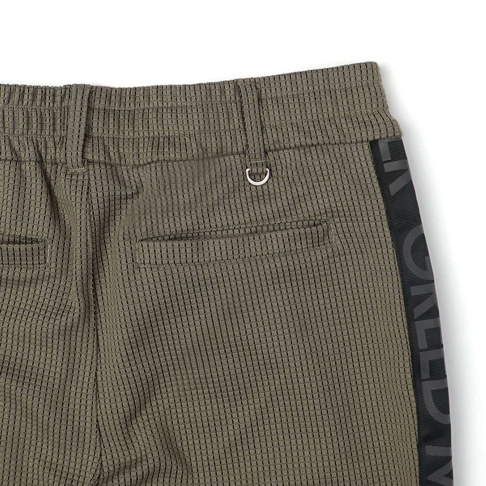 GREED MONSTER】グリードモンスター LOGO TAPE ワッフルパンツ