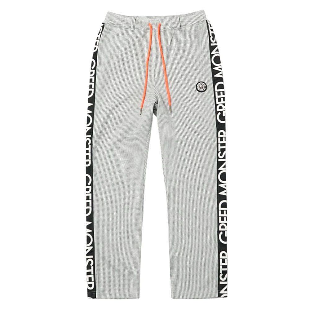 【GREED MONSTER】グリードモンスター LOGO TAPE ワッフルパンツ