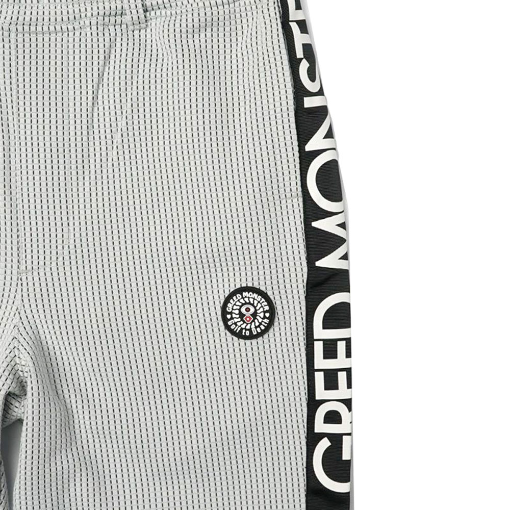 【GREED MONSTER】グリードモンスター LOGO TAPE ワッフルパンツ