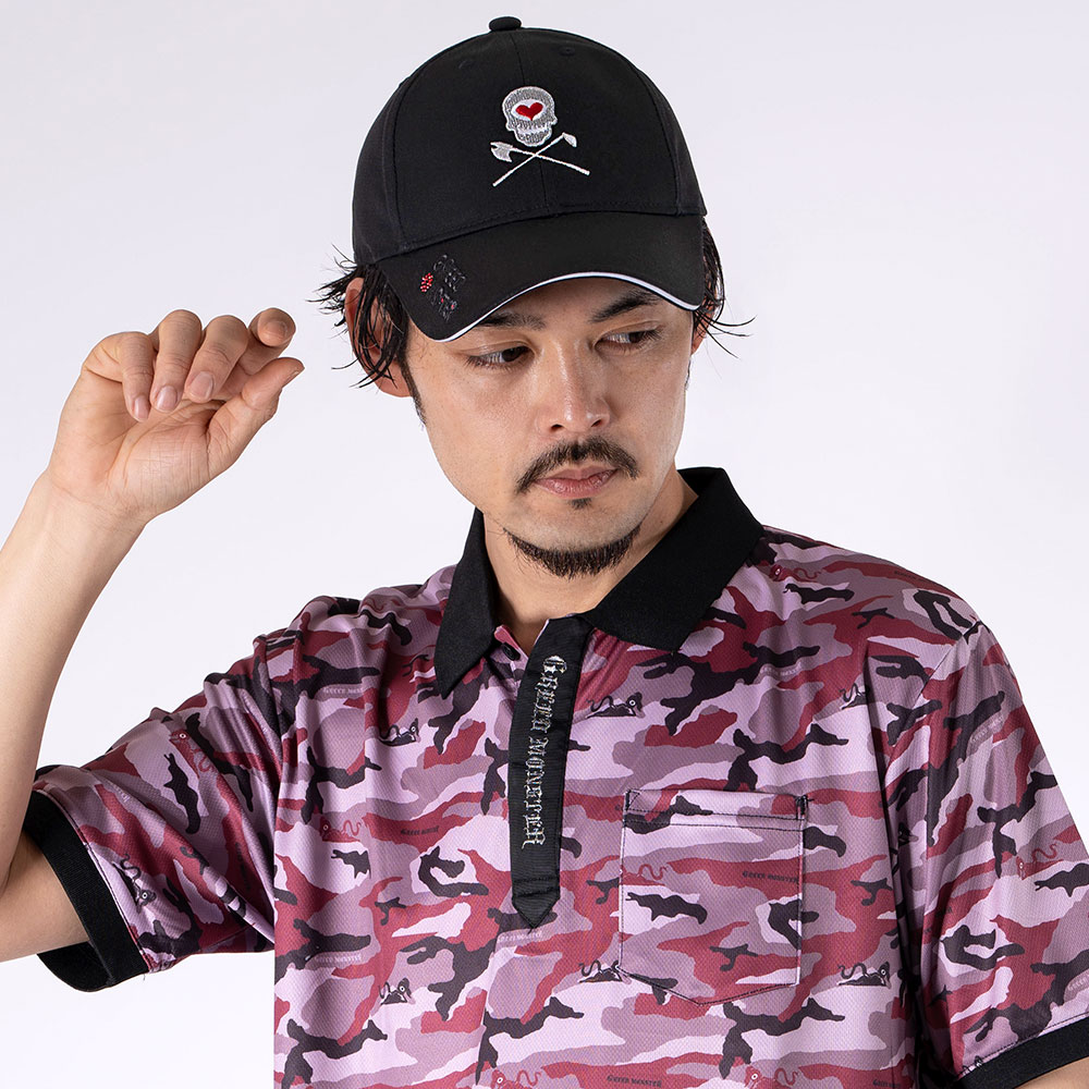 Embroidery Skull キャップ