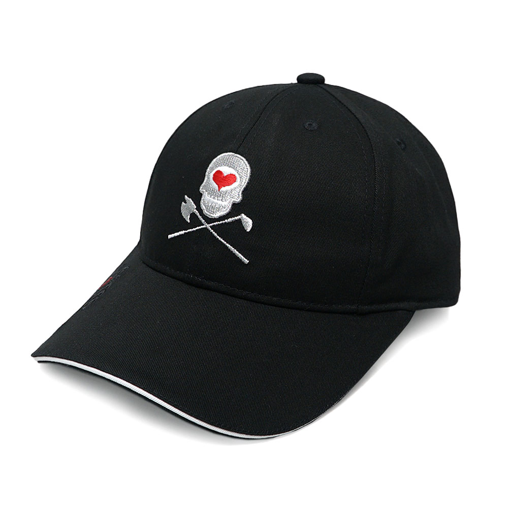 Embroidery Skull キャップ