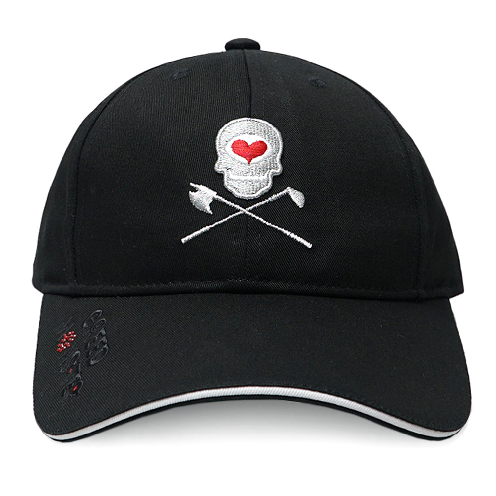 Embroidery Skull キャップ