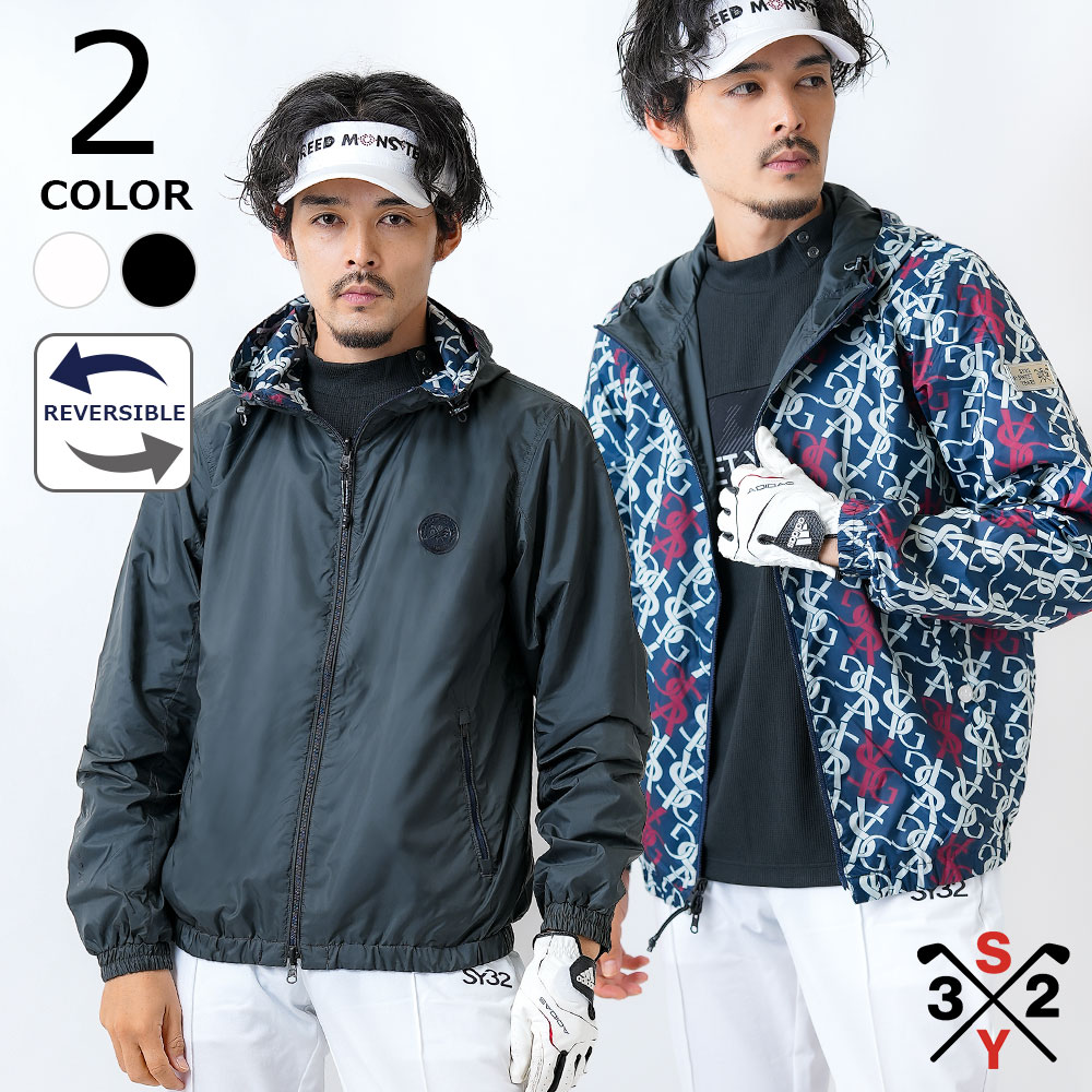 SYG グラフィックリバーシブルジャケット【SY32 GOLF】 | メンズ