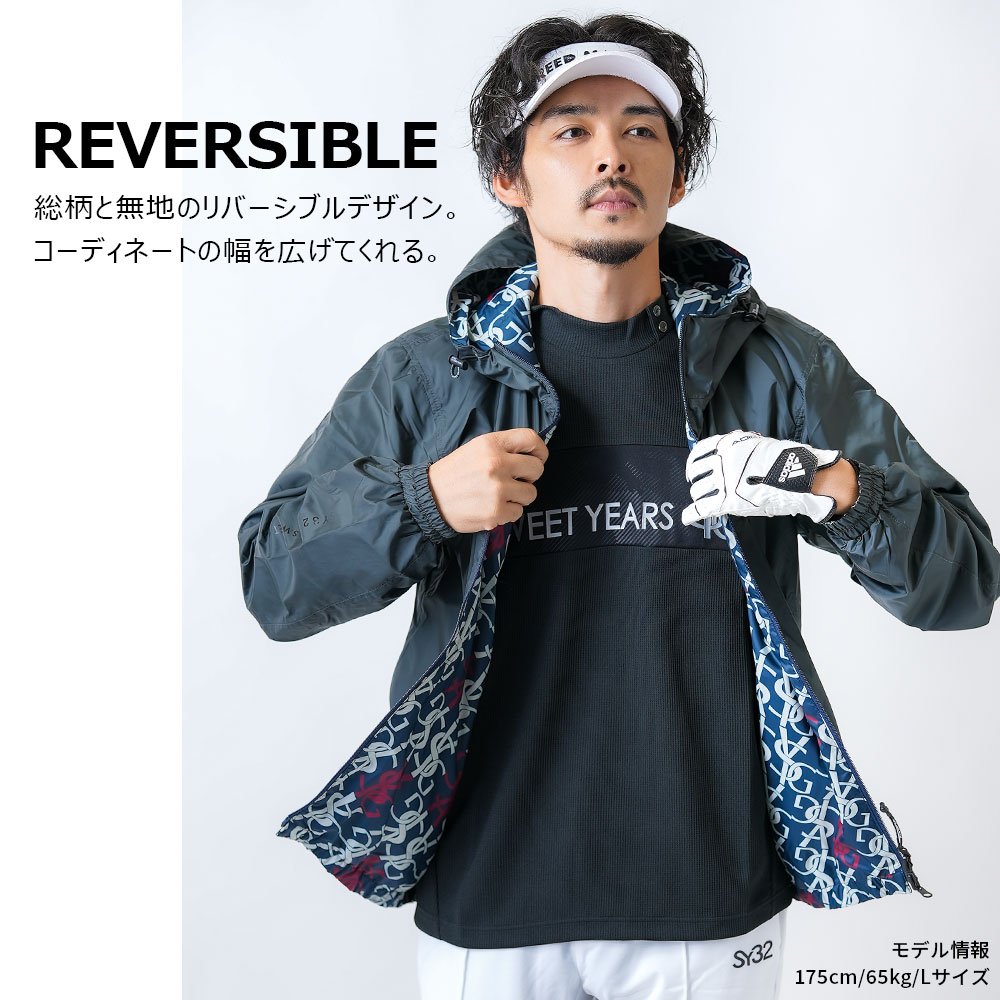 SYG グラフィックリバーシブルジャケット【SY32 GOLF】 | メンズ