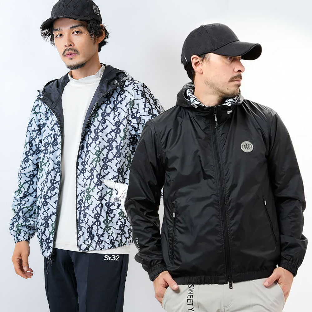 SYG グラフィックリバーシブルジャケット【SY32 GOLF】 | メンズ