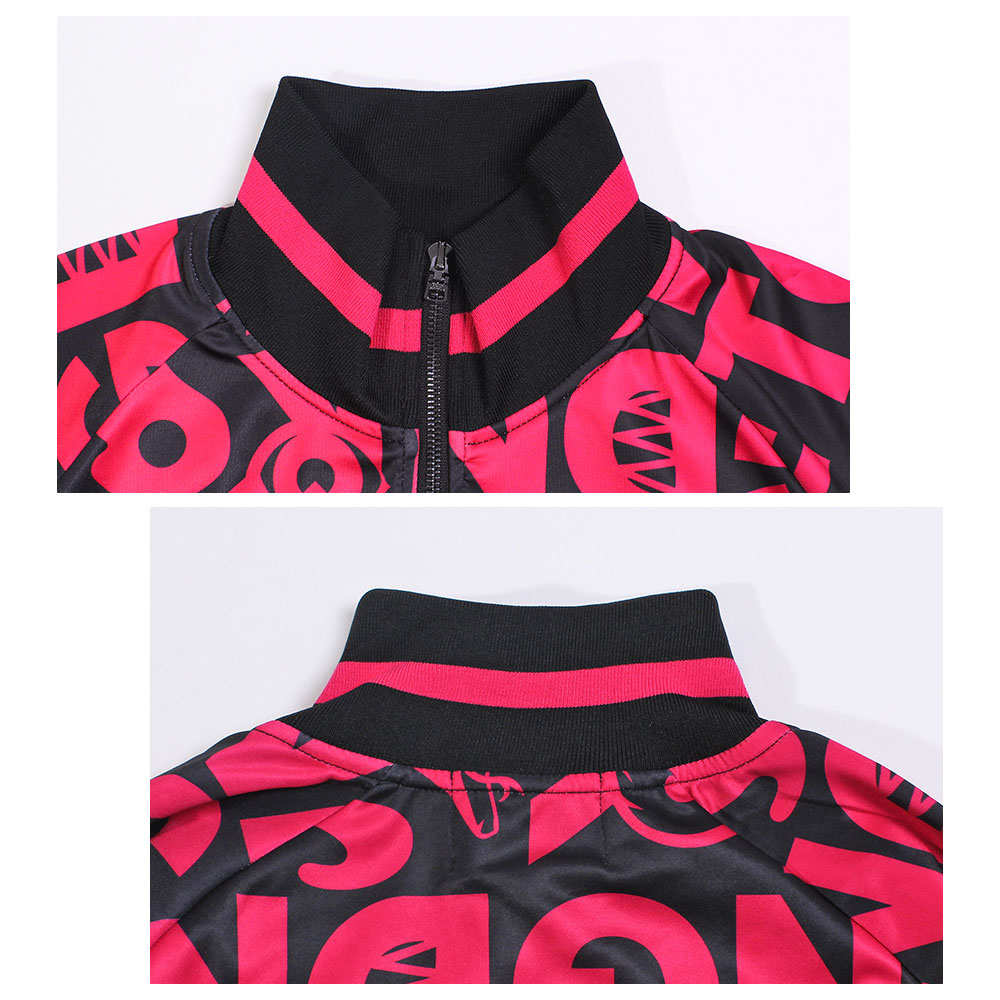 総柄プリントトラックジャケット【GREED MONSTER】