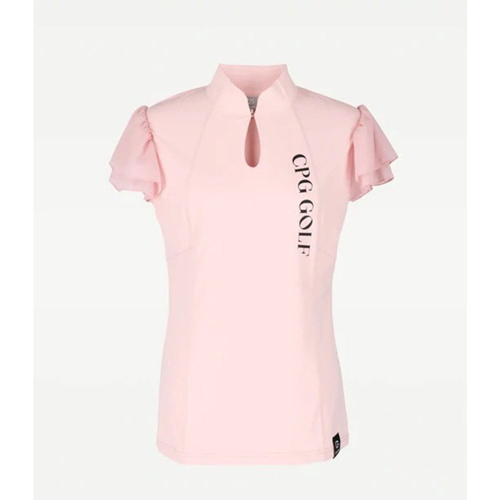 マオカラー袖シフォンSS PINK【CPG GOLF】 | レディース | Condor19