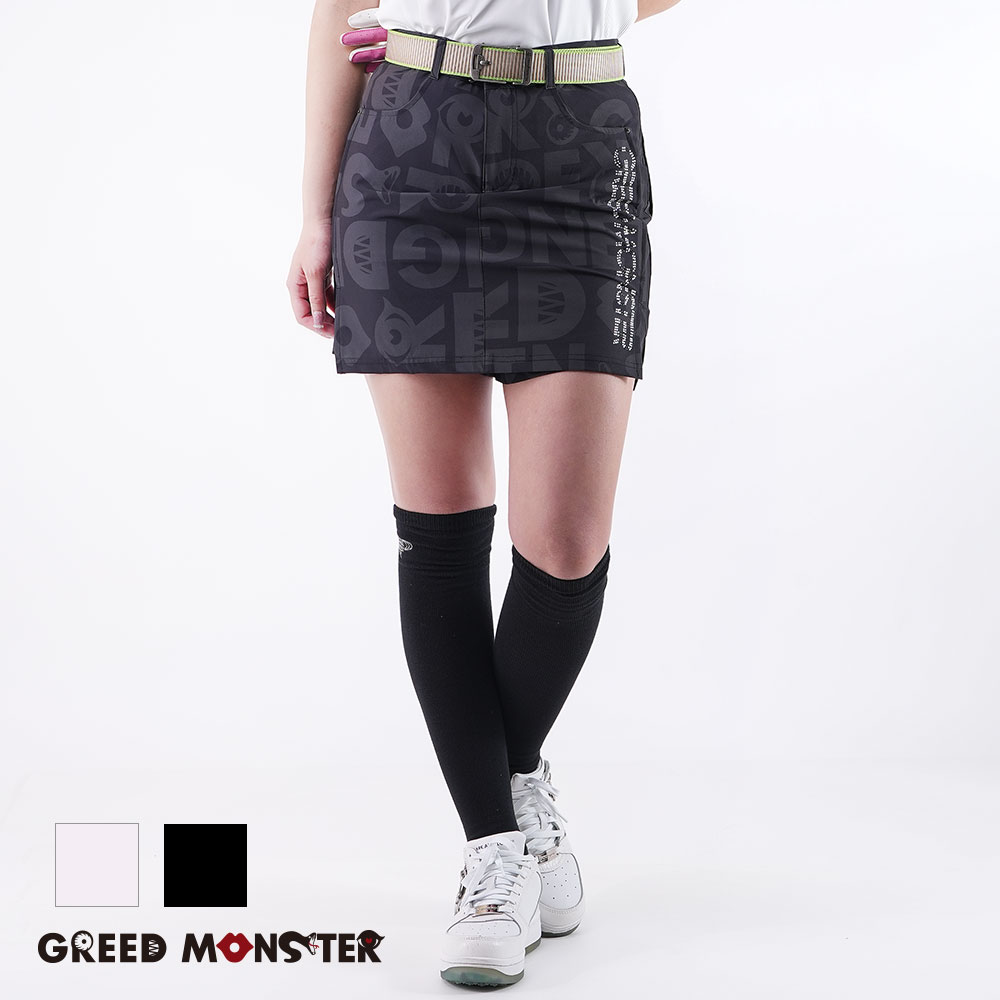 【GREED MONSTER】グリードモンスター WHOLE PATTERN スカートパンツ