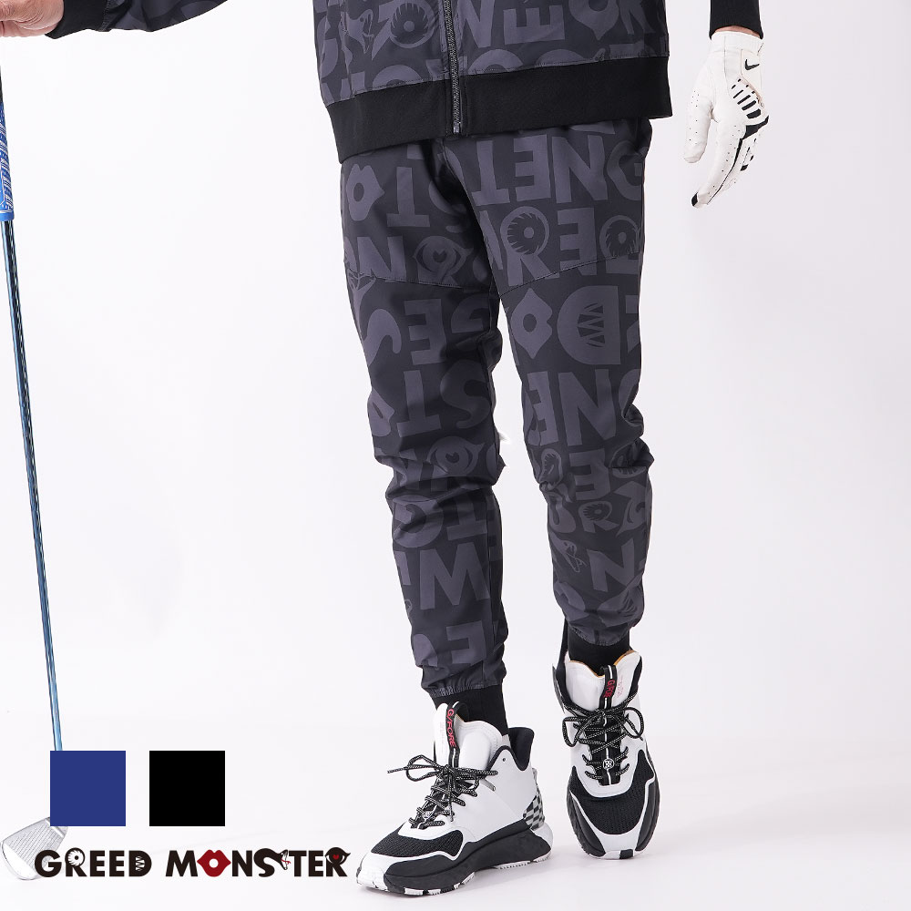 【GREED MONSTER】グリードモンスター WHOLE PATTERN ジョガーパンツ