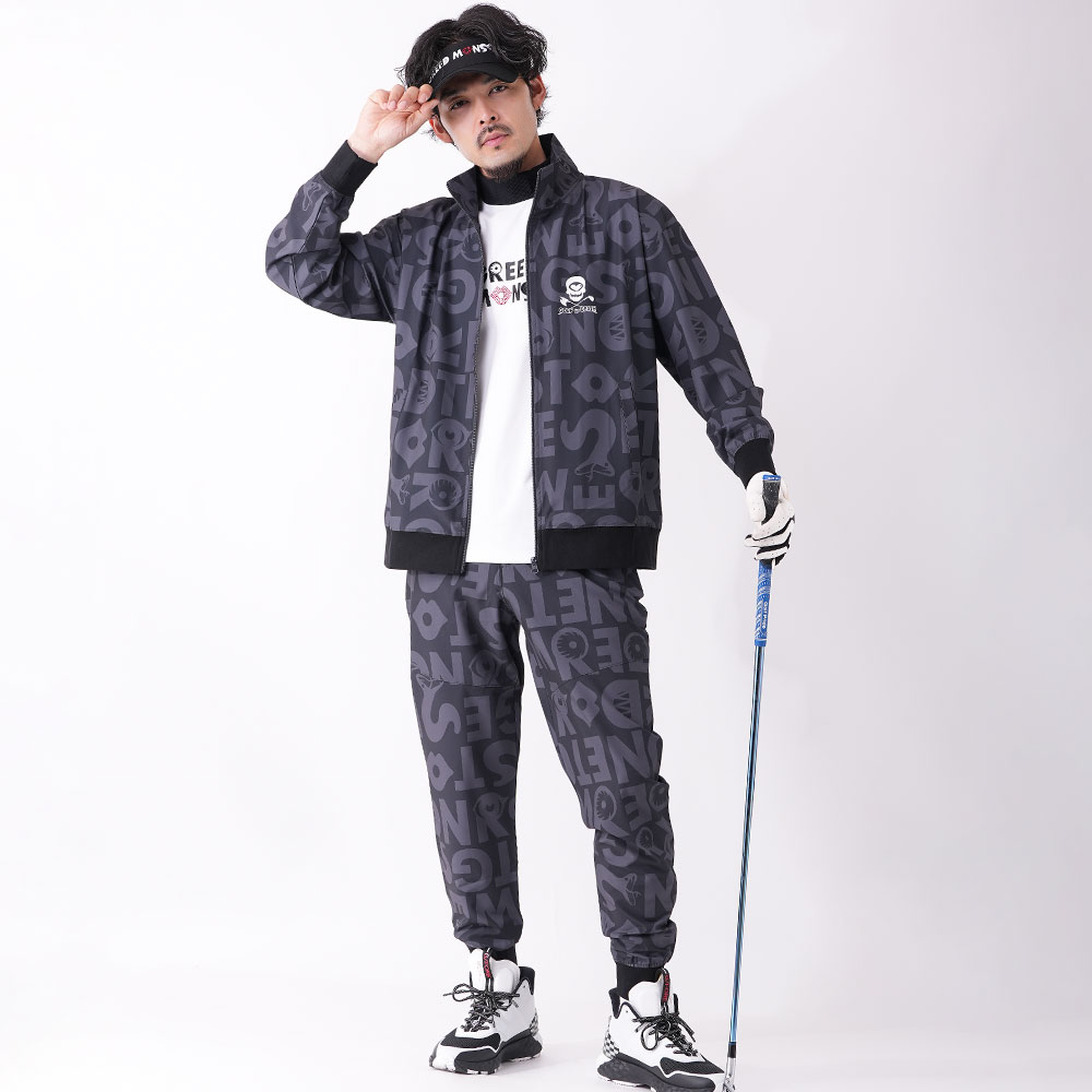 【GREED MONSTER】グリードモンスター WHOLE PATTERN ジョガーパンツ