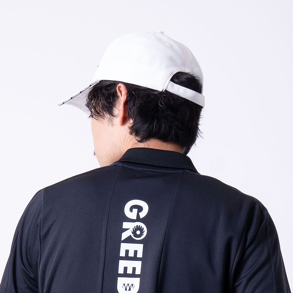 ロゴツイルキャップ　WHITE【J.LINDEBERG】