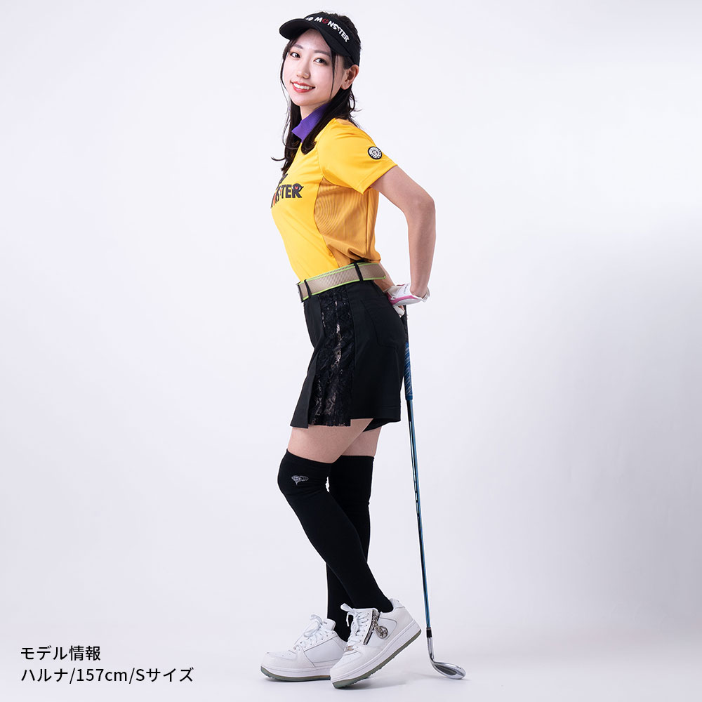 Multi Pattern モックネックTシャツ