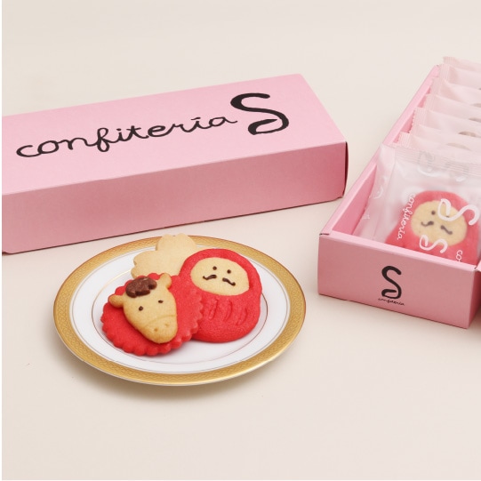 【干支クッキー入】NEW YEAR SAKURAサブレ 10枚入BOX