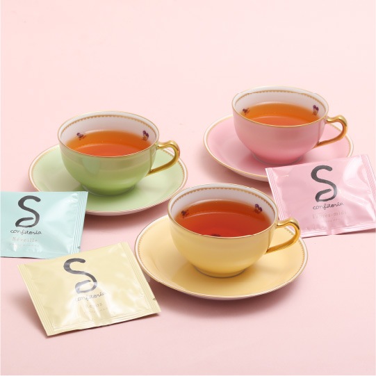 チョコレート、焼菓子＆アフタヌーンティー 紅茶セット♡ 紅茶＆焼き菓子 ティータイムBOX 4箱セット Thétoile