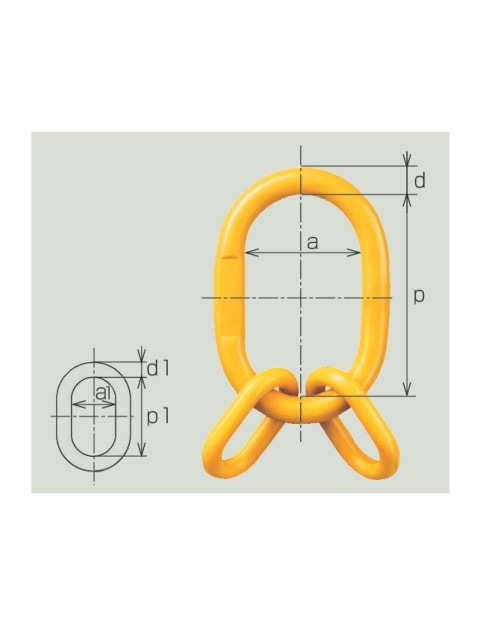 キトー サブリンク付マスターリンク HMF | 吊り具,チェーンスリング