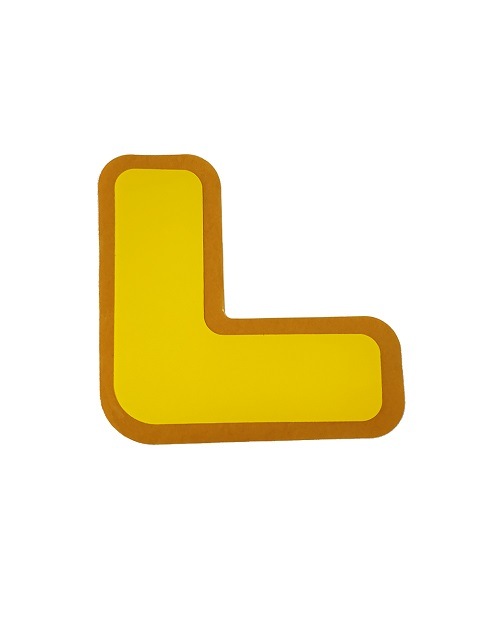 5Sフロア表示（高耐久タイプ） L字型 10枚セット | すべての商品