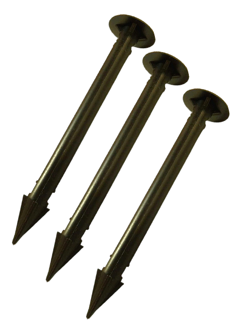 防草シート　プラピン　498本 楽天市場】防草シート ピン プラスチックの通販