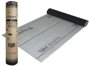 タディスホワイト1x18m1.2mm厚 22kg 粘着なし 高級改質アスファルト