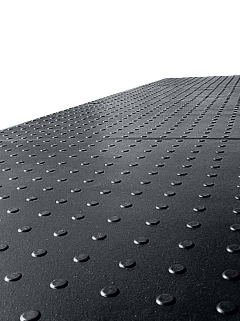 ゴムマット ワンツーマット 厚さ20mm×幅1m×長さ2m | 現場用品,樹脂