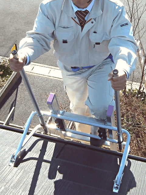 ラダーキング 高機能梯子アタッチメント | 現場用品,はしご・脚立