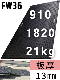 ѵ׹ޥå եåȤ FW36 910x1820mĸ1321kg