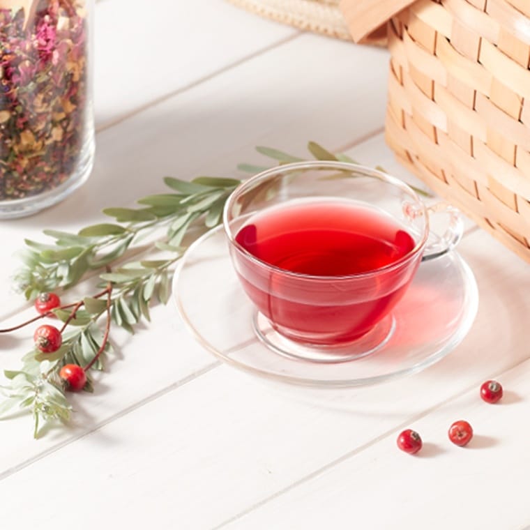 【2026年春限定】 桃ローズヒップ茶 茶葉1000ｇ入