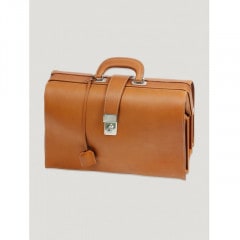 TRADITIONAL BRIEFCASE TAN