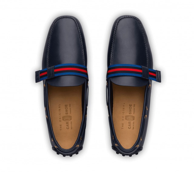 DRIVING SHOES SOFT CALF NAVY | CAR SHOE 