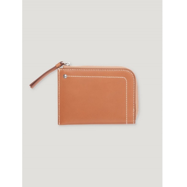 HEX 1/2 SMALL WALLET VEG TAN