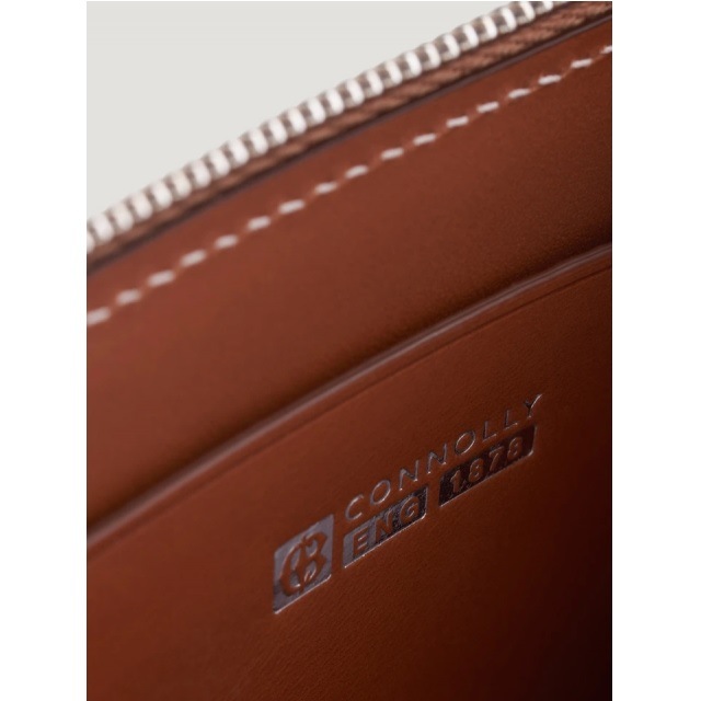 HEX 1/2 SMALL WALLET VEG TAN