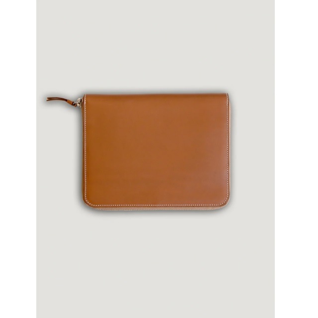 ZIP AROUND TRAVEL WALLET TAN