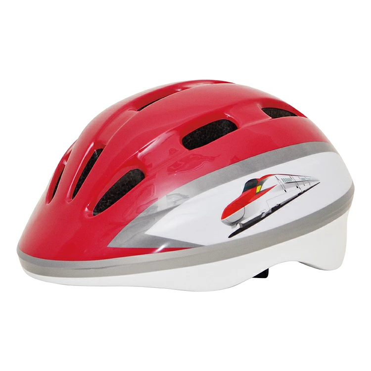 キッズ 自転車用ヘルメット 新幹線ヘルメット 50-56cm SG規格