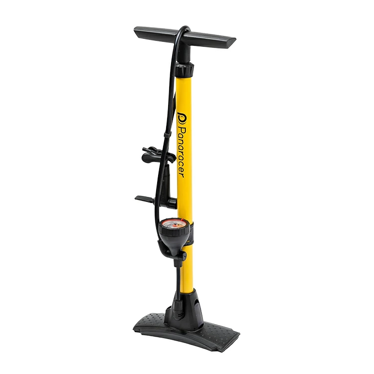 パナレーサー アルミ製フロアポンプ 仏式 米式 英式(バルブクリップ