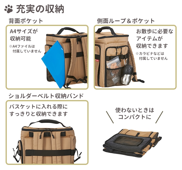 OGK技研 サイクルポーターリュック PET-001 【自転車用