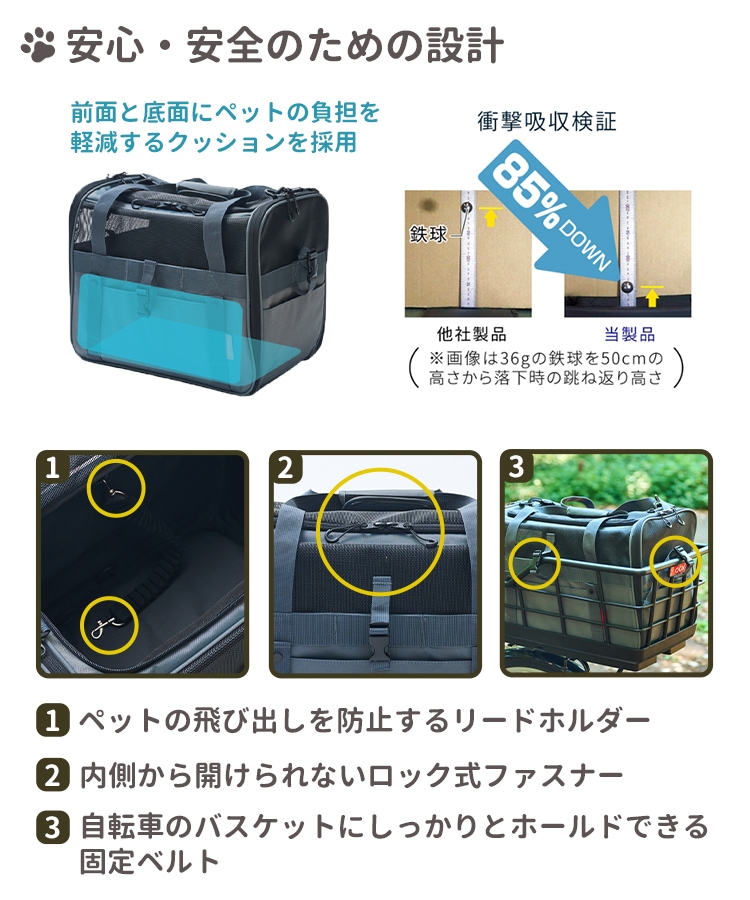 ペット用キャリー OGK技研 ドライブペットキャリー Mサイズ PET-003M