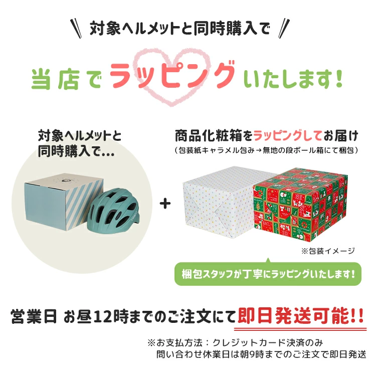 クリスマスに 誕生日に 入園入学祝いに 箱入りヘルメット用 包装紙