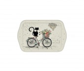 トレイM　猫と自転車