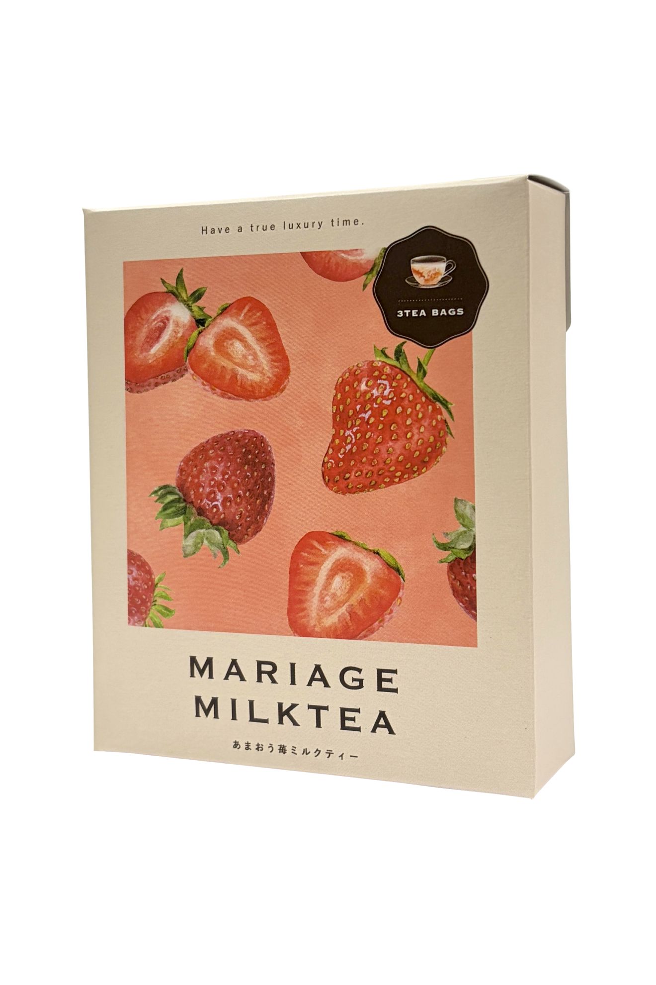 あまおう苺ミルクティー　【3P入り】