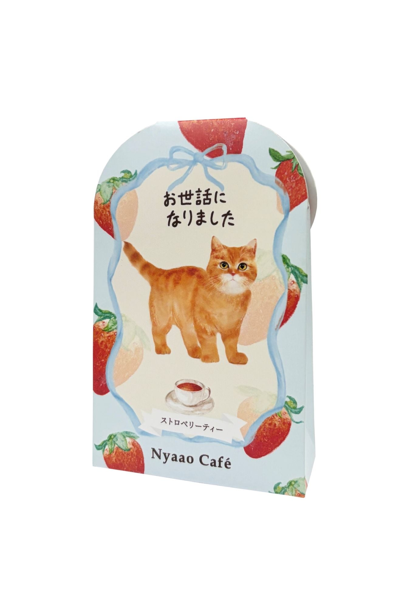 Nyaao Cafe　ストロベリーティー／ニャーオカフェ