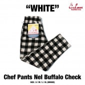 եѥ Chef Pants Nel Buffalo Check White