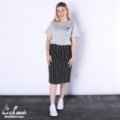  Baker's Skirt Stripe Black