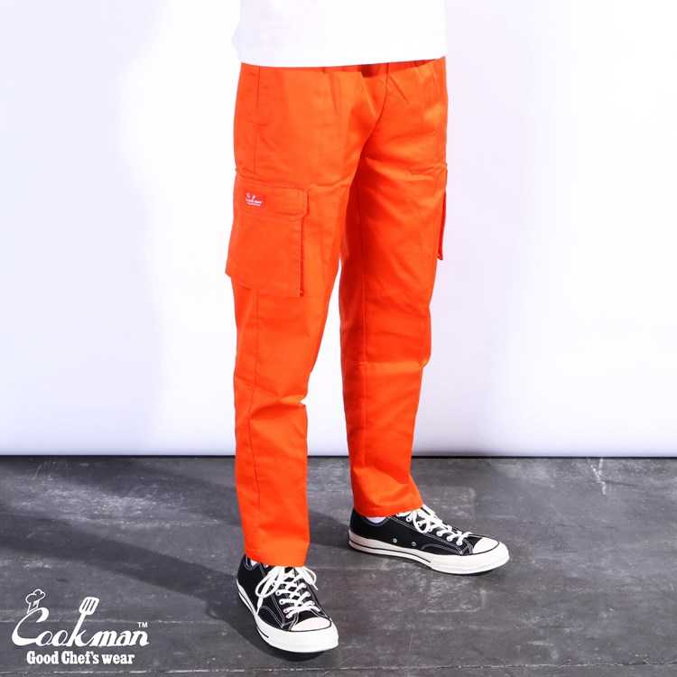 Cookman Chef Pants シェフパンツ カーゴ ブラック Black COOKMAN クックマン CHEF PANTS 02 -BLACK- 231-23829 メンズ パンツ