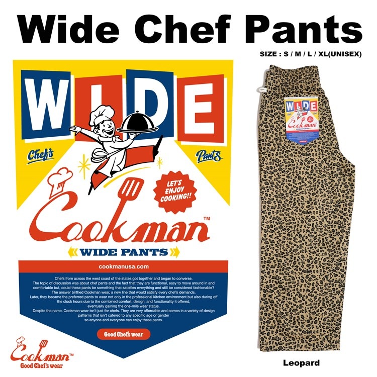 Cookman クックマン シェフパンツ Chef pants 公式 ショップ 南