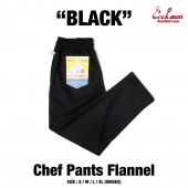 եѥ Chef Pants Flannel Black