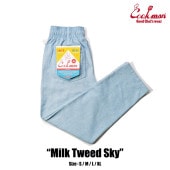 եѥ Chef Pants Milk Tweed Sky