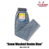 եѥ Chef Pants Snow Washed Denim Blue
